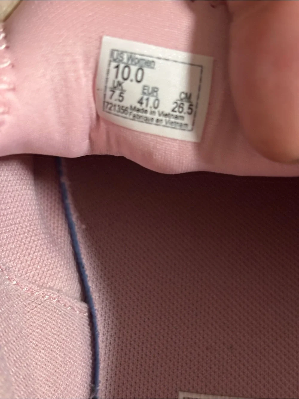 Vans Women’s Rose Pink Low-Top Sneakers with White Soles
